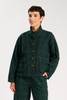 Billie Cadiz Jacket Green in Cotton