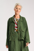 Billie Fiesta Jacket Forest in Linen