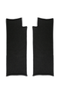 Mercer Fingerless Gloves Black Cashmere & Wool
