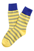 Capri Stripe Socks Yellow