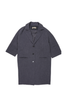 Celine Coat Charcoal in Wool
