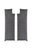 Mercer Fingerless Gloves Charcoal Cashmere & Wool