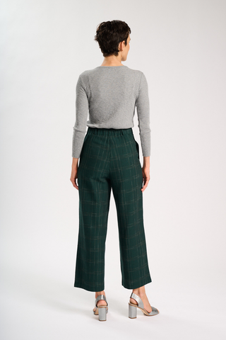 Claude Cadiz Pants Green in Cotton