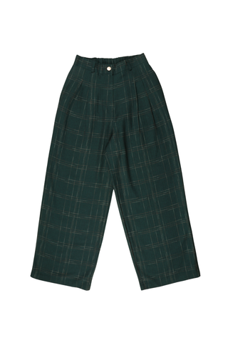Claude Cadiz Pants Green in Cotton