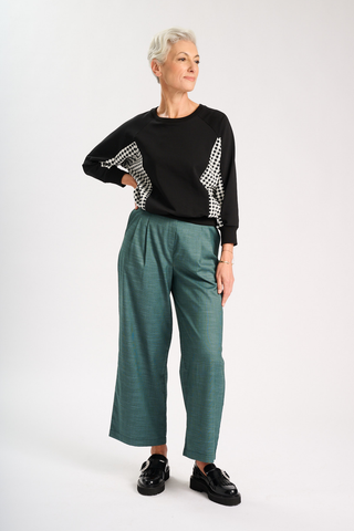 Claude Elara Pants Sage in Tencel/Rayon
