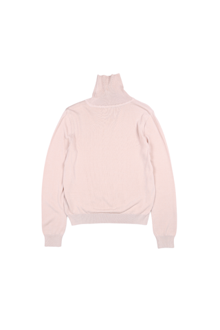 Como Light High-Neck Sweater Oat in Tencel & Silk