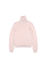 Como Light High-Neck Sweater Oat in Tencel & Silk