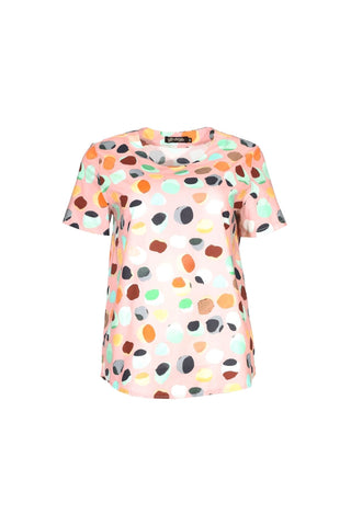 Confetti Top Pink in Cotton