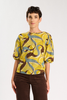 Eclipse Blouse Saffron in Cotton