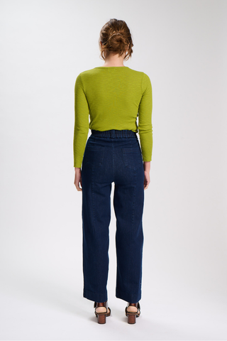Edie Jeans Dark Wash in Denim