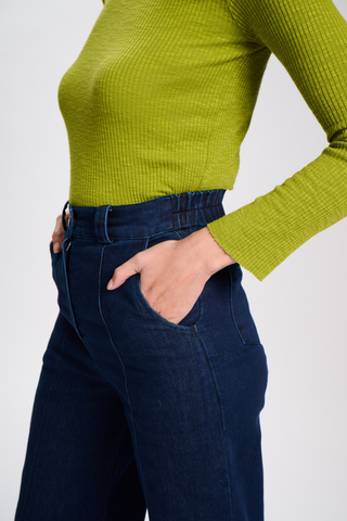 Edie Jeans Dark Wash in Denim