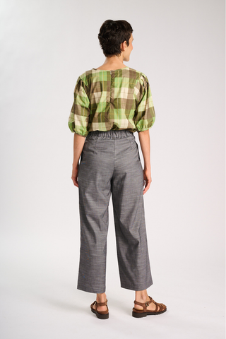 Claude Elara Pants Grey in Tencel/Rayon