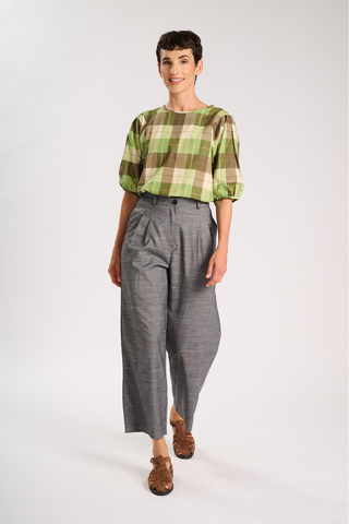 Claude Elara Pants Grey in Tencel/Rayon