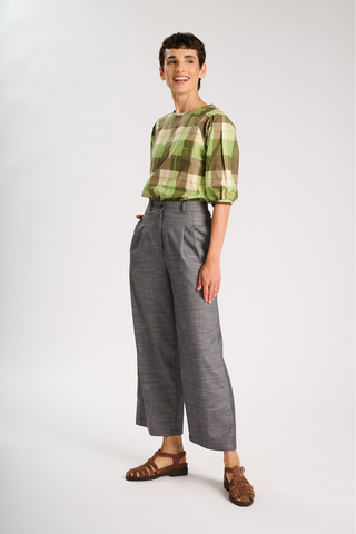 Claude Elara Pants Grey in Tencel/Rayon