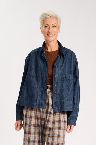 Field Shirt in Cotton Denim