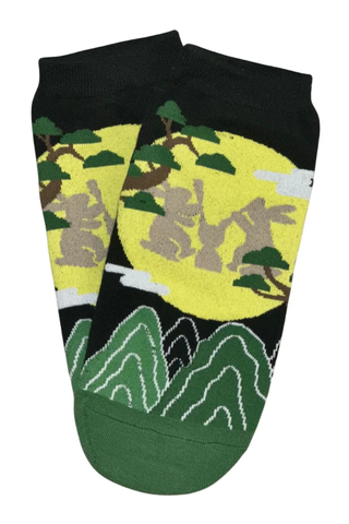 Forest Tales Socks Black