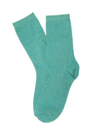 Gelato Glitter Socks Teal