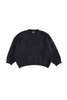 Geneva Knit Sweater Black in Premium Angora