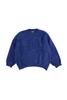 Geneva Knit Sweater Indigo in Premium Angora