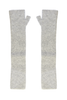 Chalet Arm Warmers Grey in Cashmere & Wool