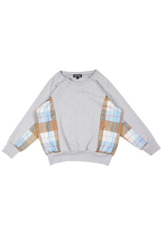 Heritage Form Sweatshirt Harvest Grey in Cotton Jersey