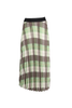 Heritage Pleated Skirt Moss