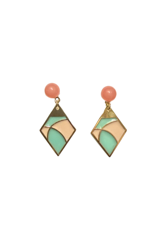 Contour Drop Earrings