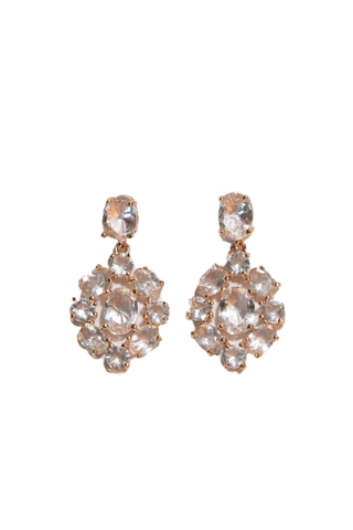 Clara Chandelier Earrings Rose Gold
