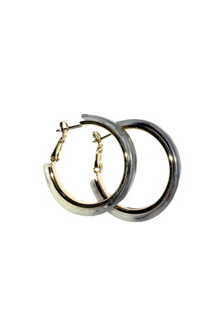 Tortoiseshell Hoops Ash
