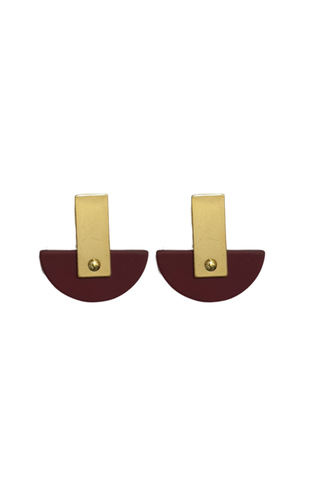 Half Moon Earrings Vino
