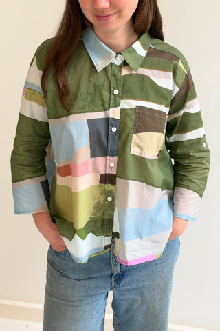 Merricks Shirt Earth in Cotton