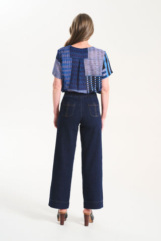 Lillian Jeans Indigo Wash in Denim
