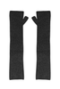 Chalet Arm Warmers Black in Cashmere & Wool