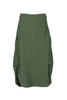 Milwaukee Fiesta Skirt Forest in Slub Linen