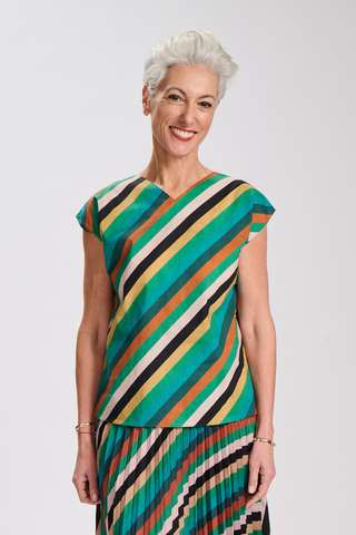 Malibu Two-Way Tee Allsorts in Cotton