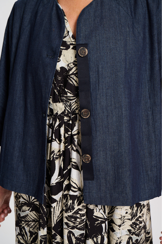 Margot Adele Jacket Indigo Denim