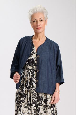 Margot Adele Jacket Indigo Denim