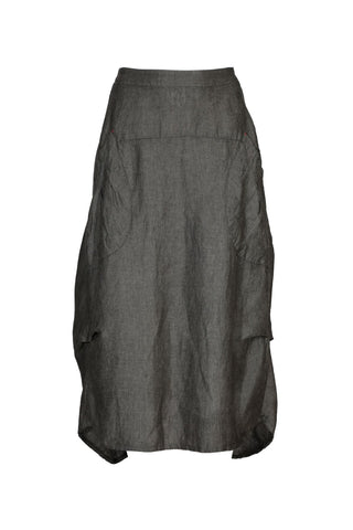 Milwaukee Alta Luxe Skirt Slate in Linen