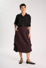 Milwaukee Cadiz Skirt Chocolate in Cotton