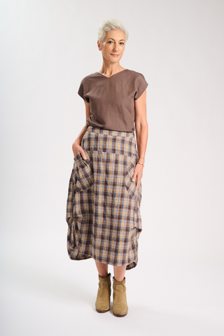 Milwaukee Freya Skirt Cookies & Cream in Cotton/Rayon