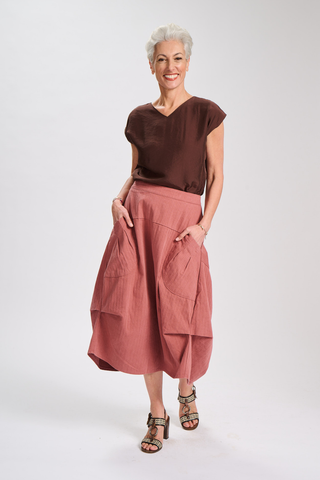Milwaukee Nima Skirt Pink in Cotton