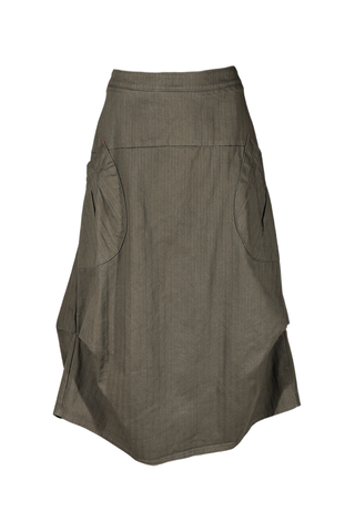 Milwaukee Nima Skirt Khaki in Cotton