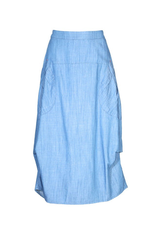 Milwaukee Sedona Skirt Light Wash in Lightweight Cotton Denim