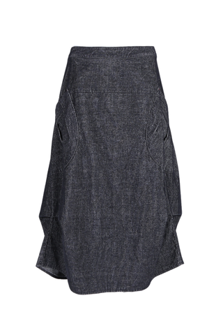 Milwaukee Solis Skirt Black in Cotton Cord