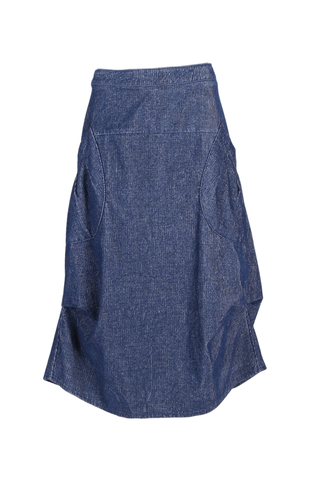 Milwaukee Solis Skirt Indigo in Cotton Cord