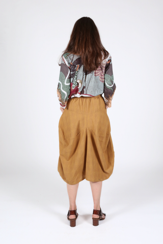 Milwaukee Textured Skirt Mustard