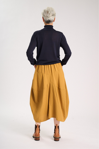 Milwaukee Verona Skirt Mustard in Cotton