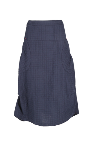 Milwaukee Verona Skirt Navy in Cotton