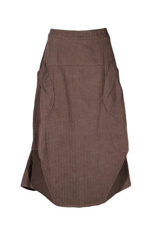 Milwaukee Nima Skirt Brown in Cotton