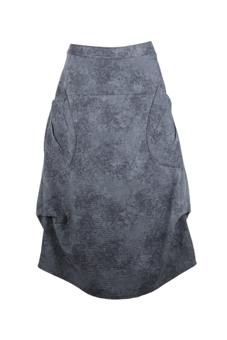 Milwaukee Velatura Skirt Charcoal in Cotton